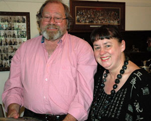Peter Geyer with Meredith Fuller